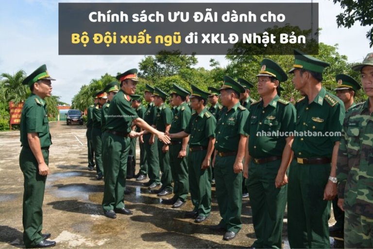 Bộ Đội xuất ngũ đi XKLĐ Nhật Bản